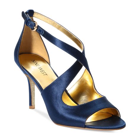 navy blue evening shoes uk.